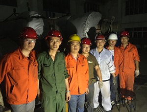 火龍節(jié)能內(nèi)部開展汽輪機(jī)保溫項目施工相互參觀學(xué)習(xí)活動